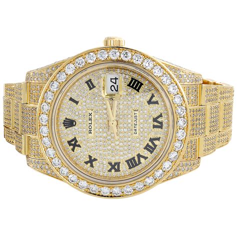 rolex flooded with diamonds|rolex diamond radiance.